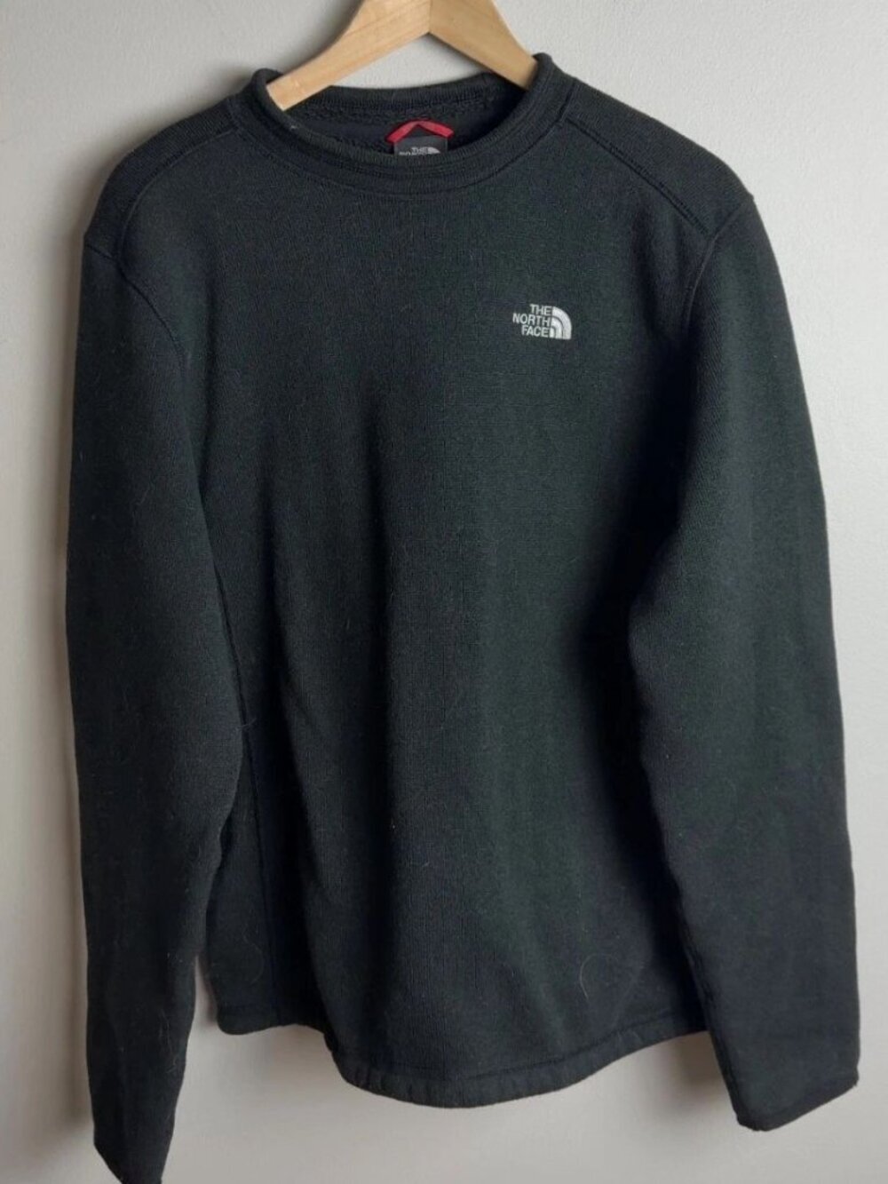 The North Face Fleece Crewneck Pullover Sweatshirt Black Size Large Men’s